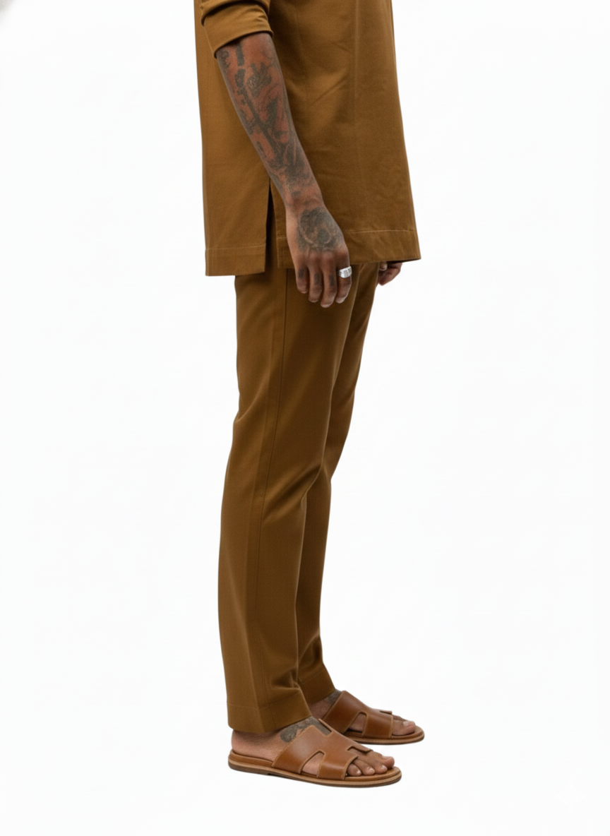 Pantalon Homme Caramel