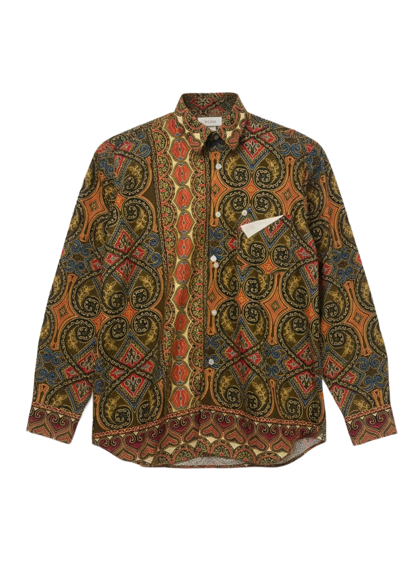 Triangle Pocket Osahene Regency Gold Long Sleeve Shirt