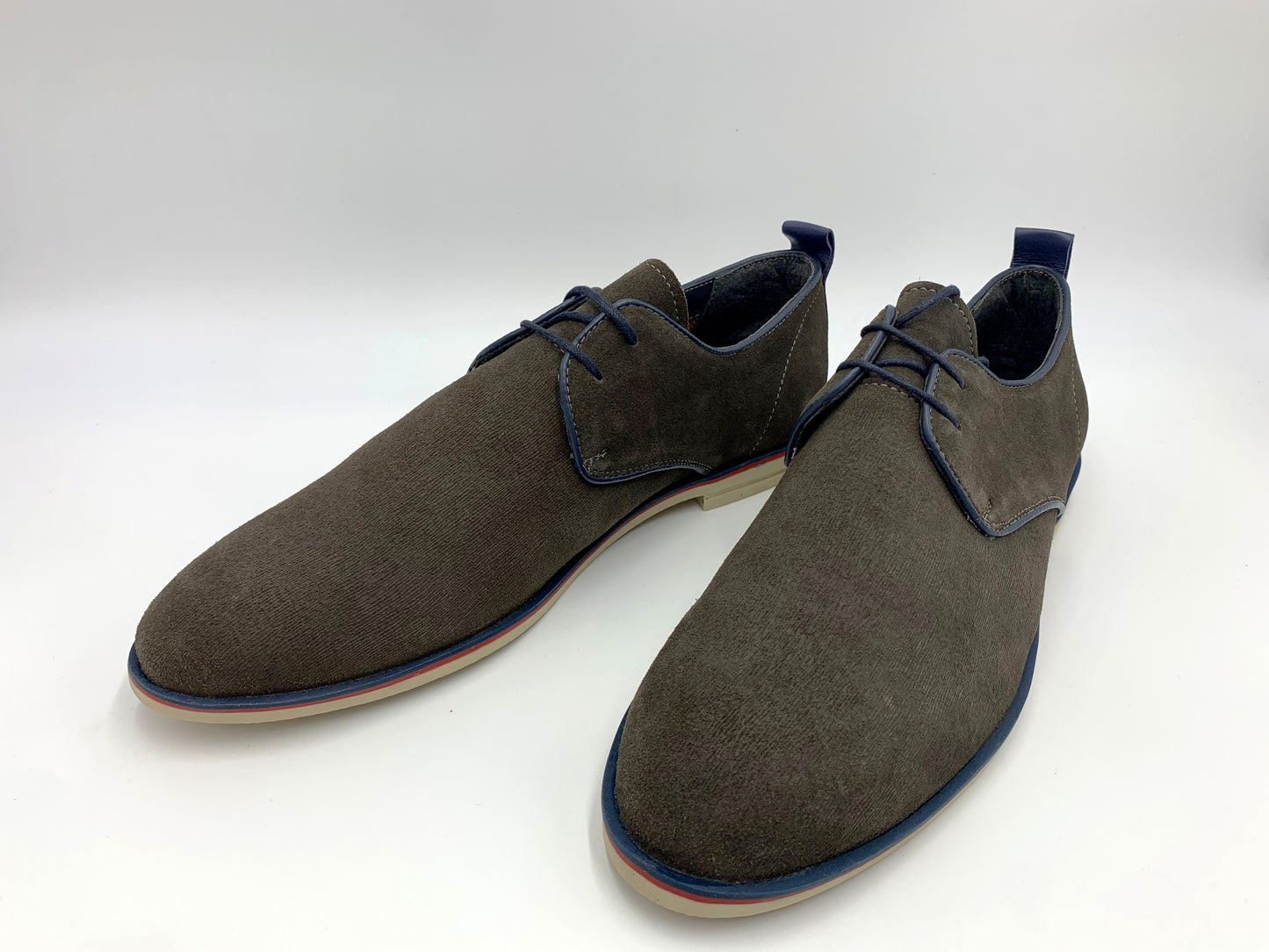 Suede Leather Smart Lace-up Shoes