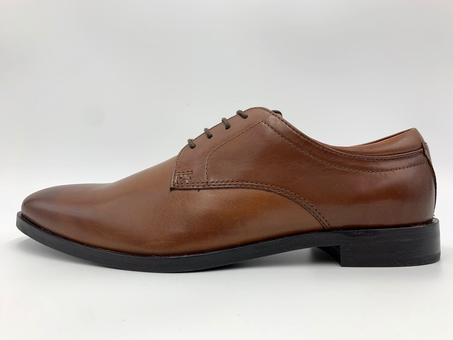 Leather Tan Oxford Shoes