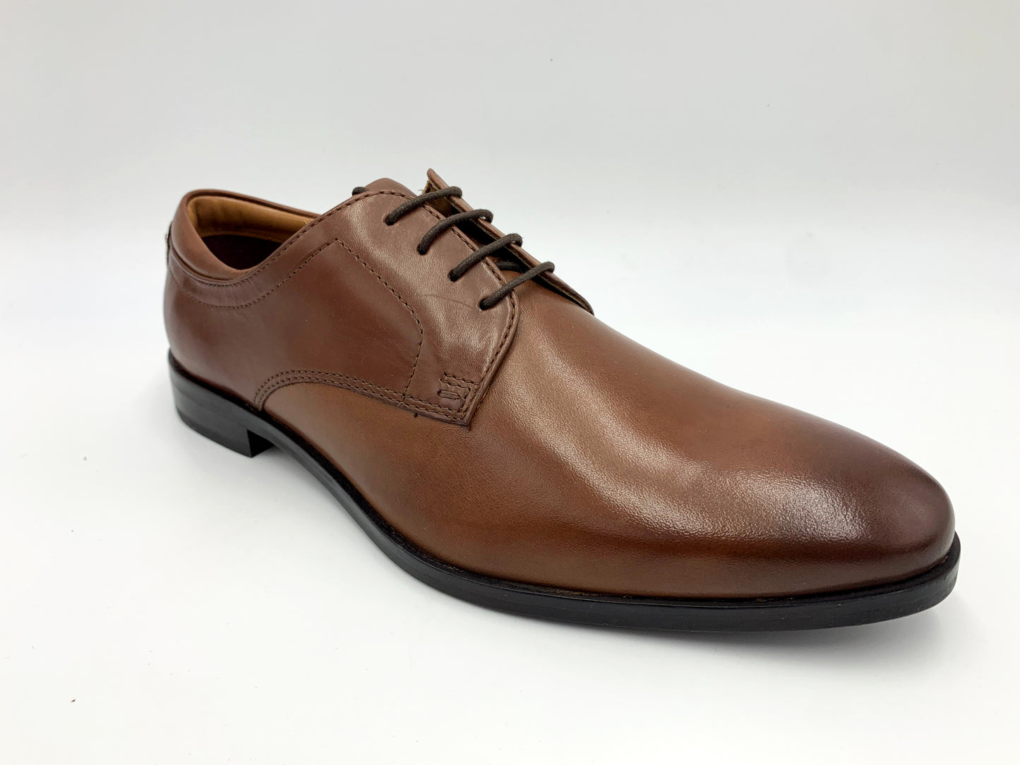 Leather Tan Oxford Shoes